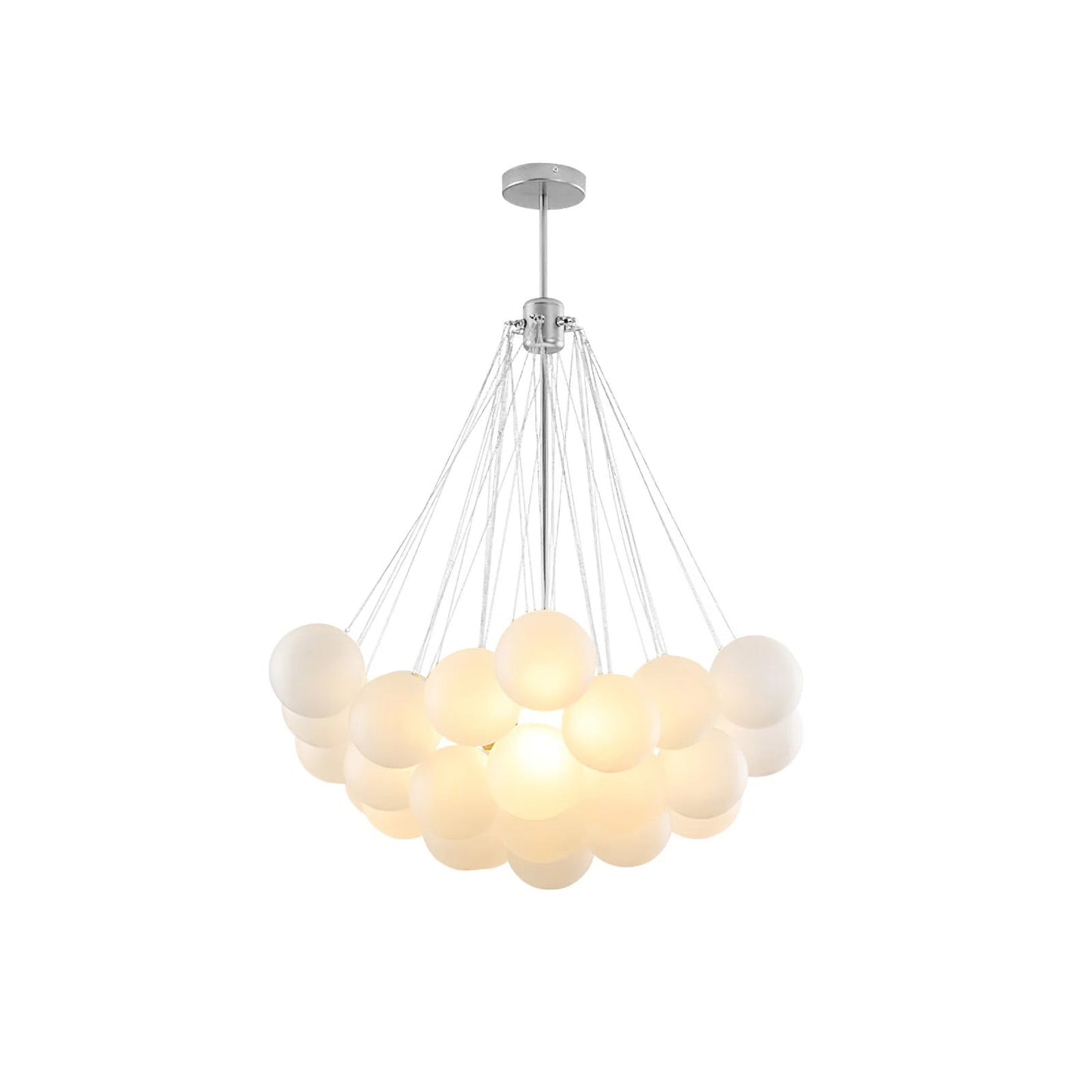 Halden Frosted Glass Bubble Chandelier