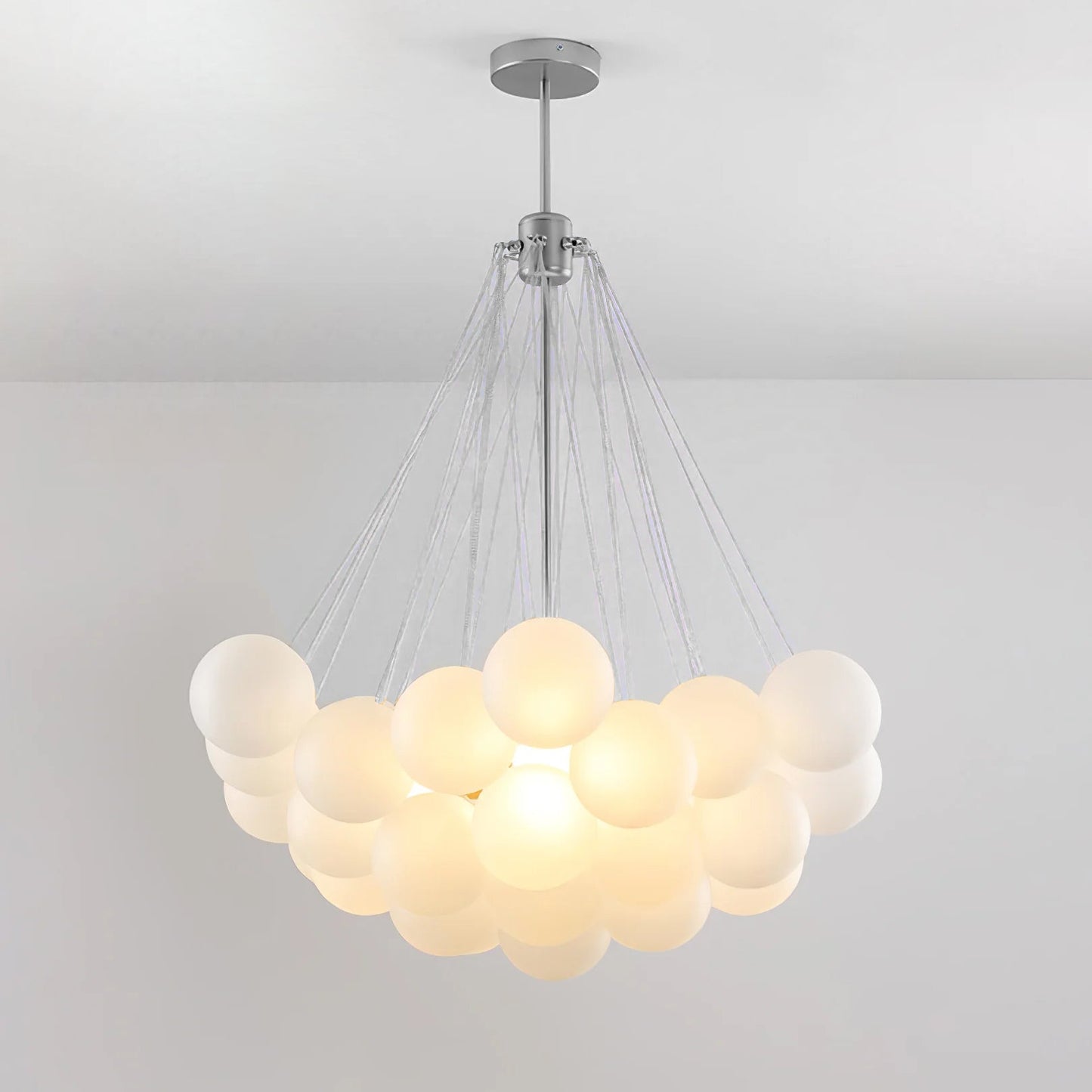 Halden Frosted Glass Bubble Chandelier