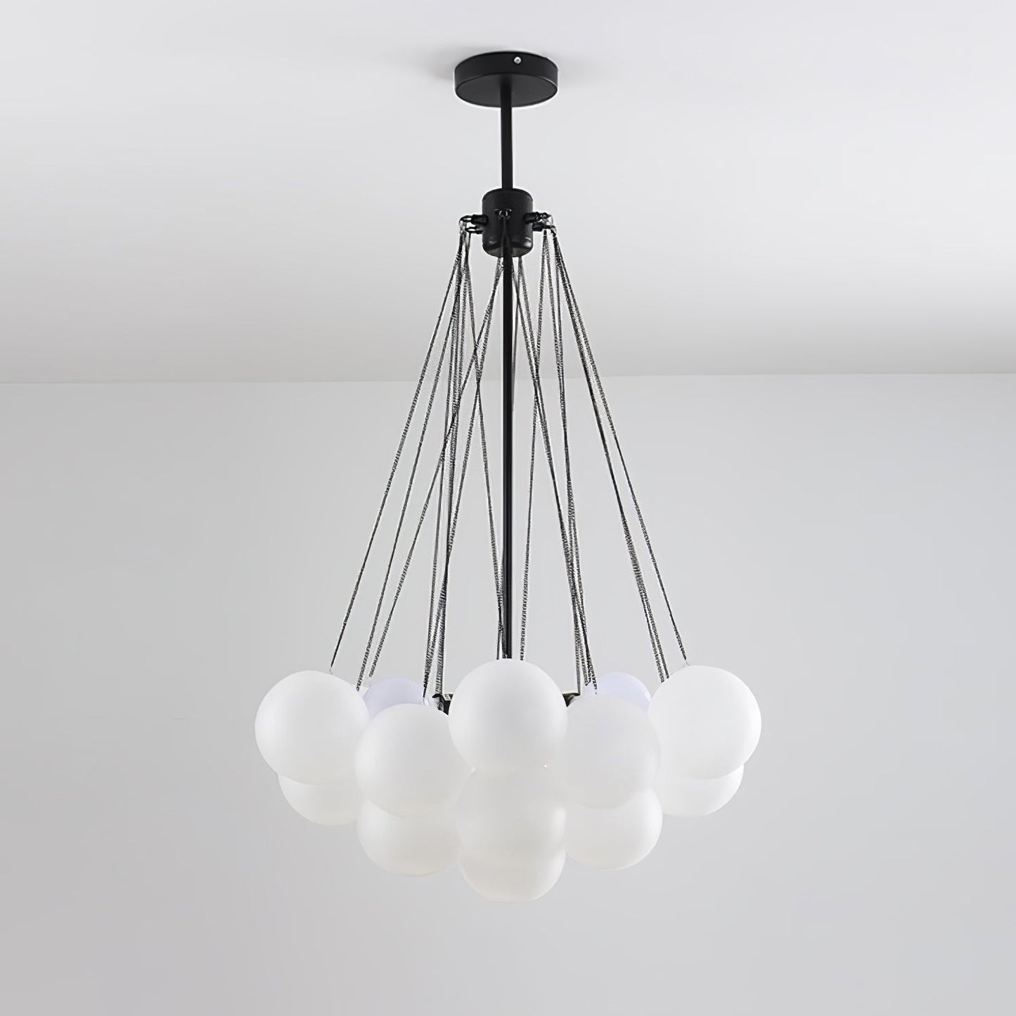 Halden Frosted Glass Bubble Chandelier