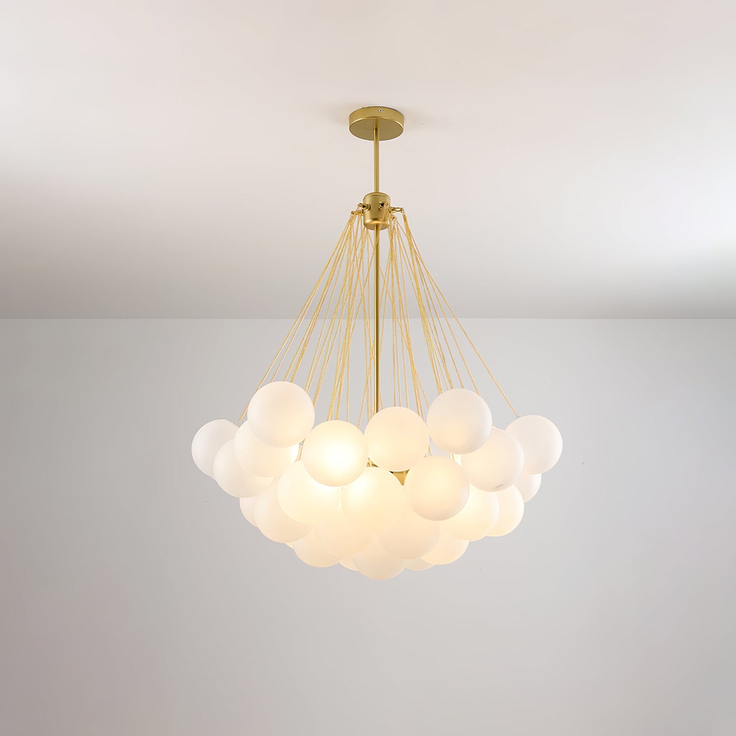 Halden Frosted Glass Bubble Chandelier