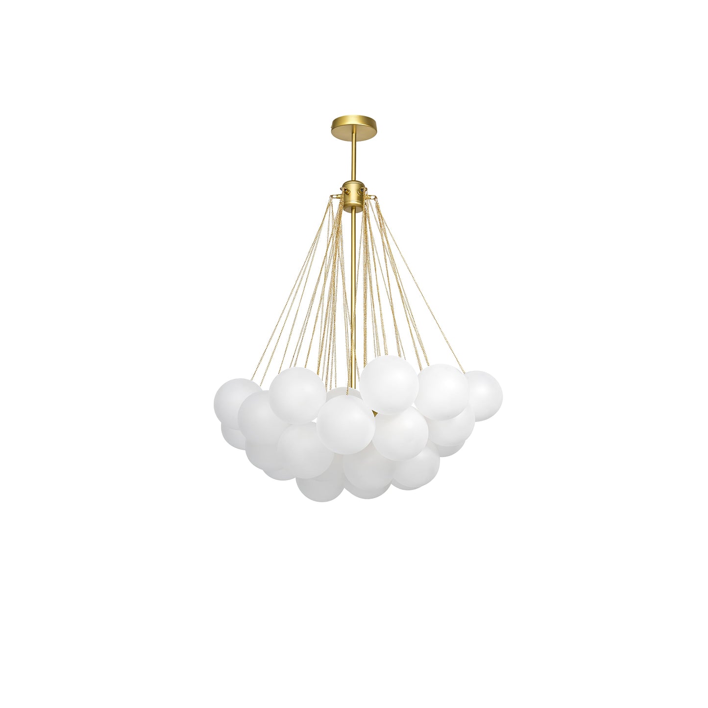 Halden Frosted Glass Bubble Chandelier