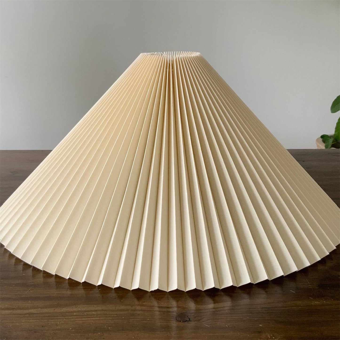 Wide Pleated Drum Shade Floor Lamp