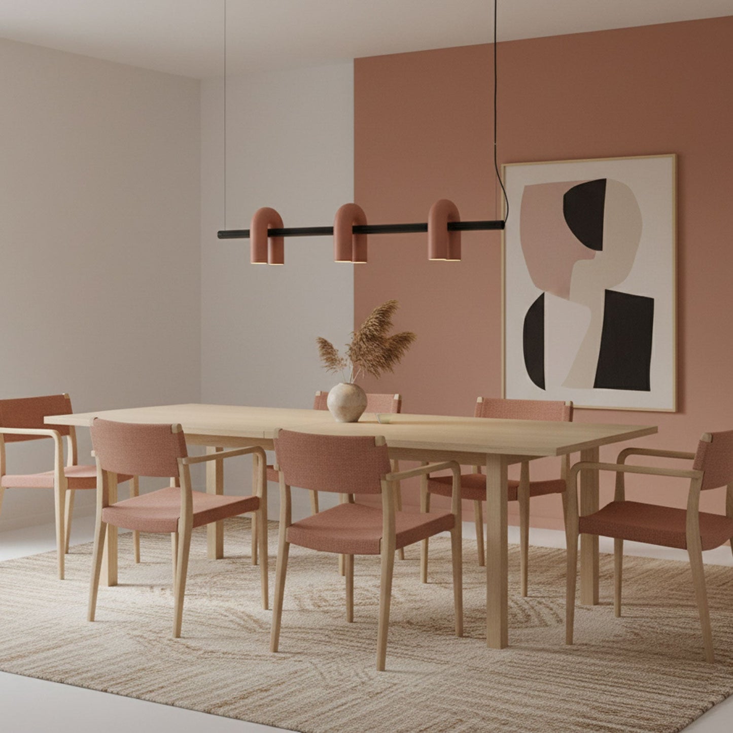 Malmo Adjustable Head LED Chandelier