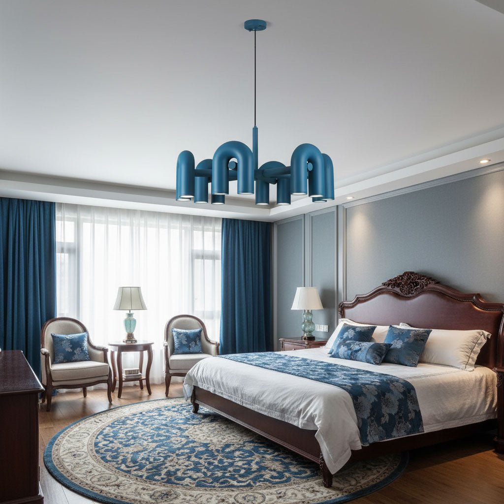 Malmo Adjustable Head LED Chandelier