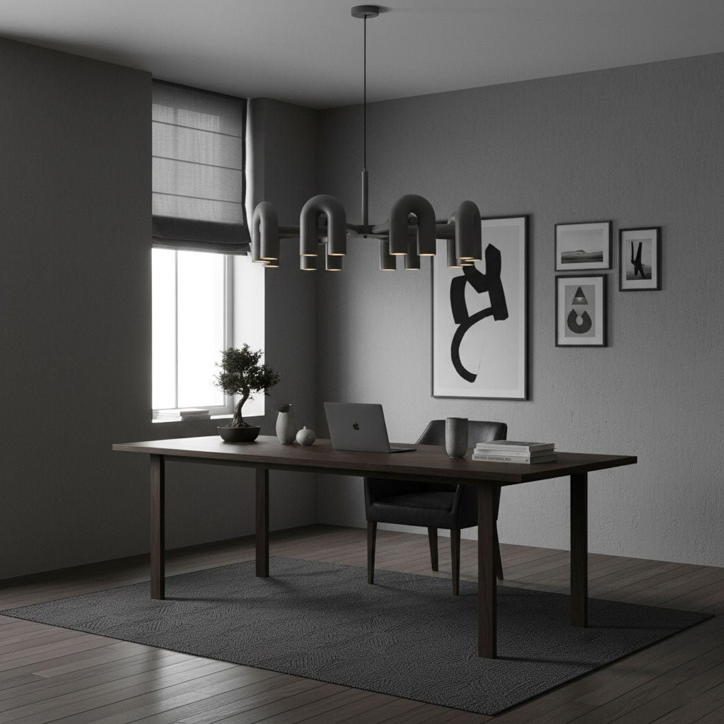 Malmo Adjustable Head LED Chandelier