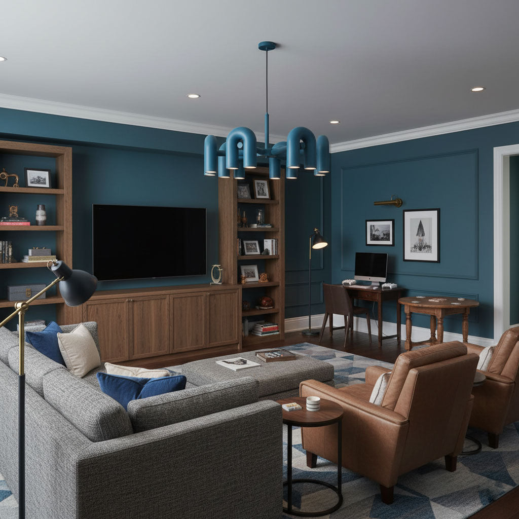 Malmo Adjustable Head LED Chandelier