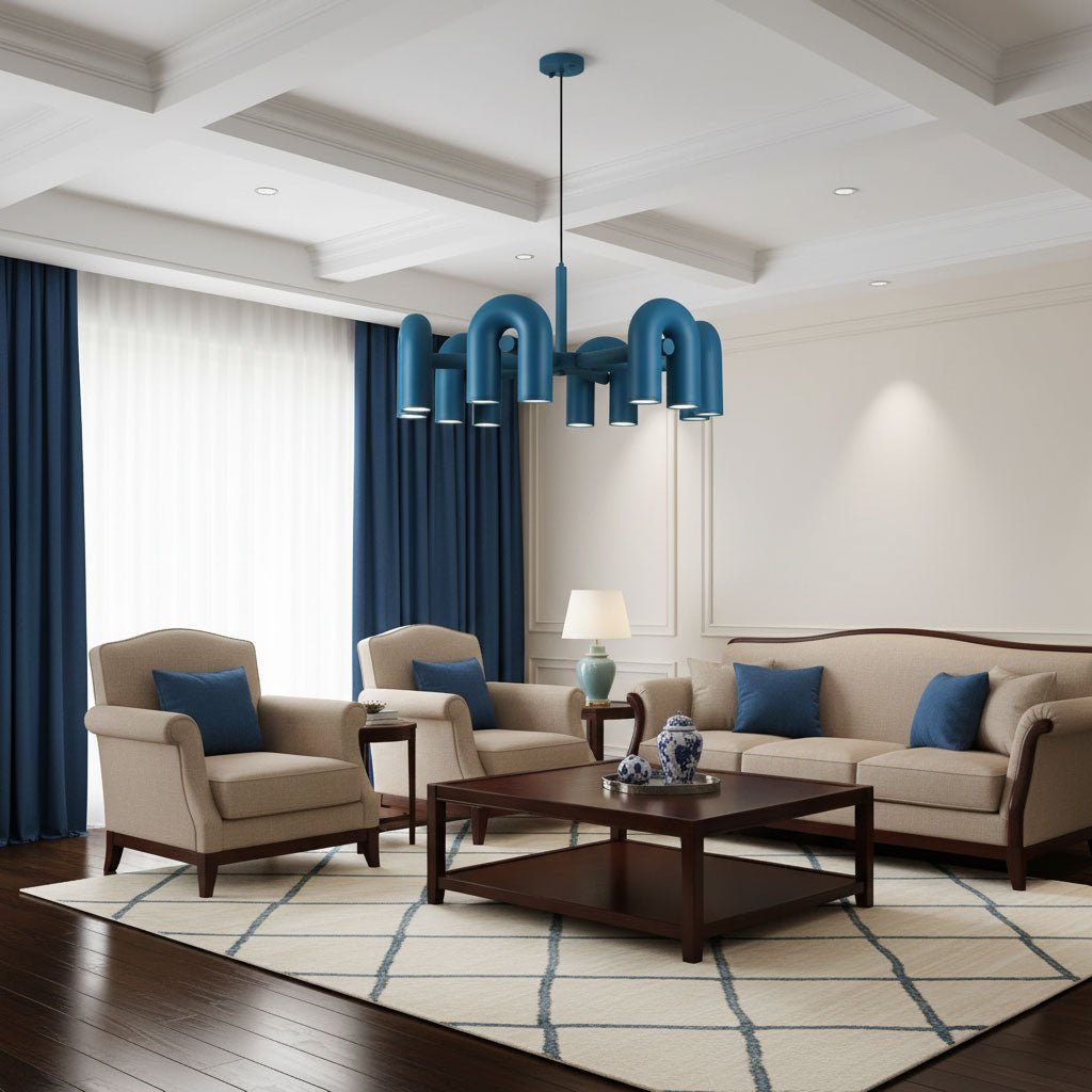 Malmo Adjustable Head LED Chandelier