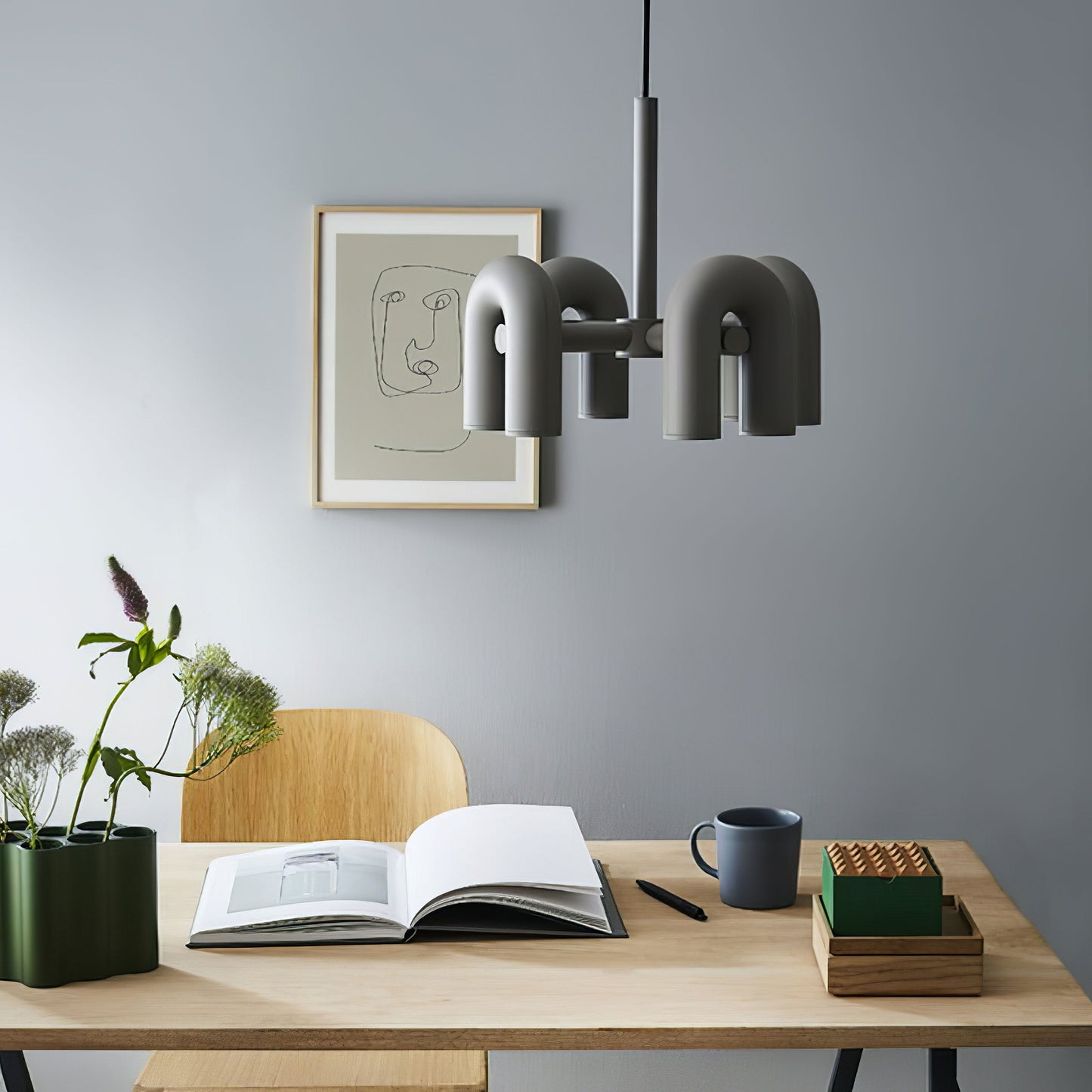 Malmo Adjustable Head LED Chandelier