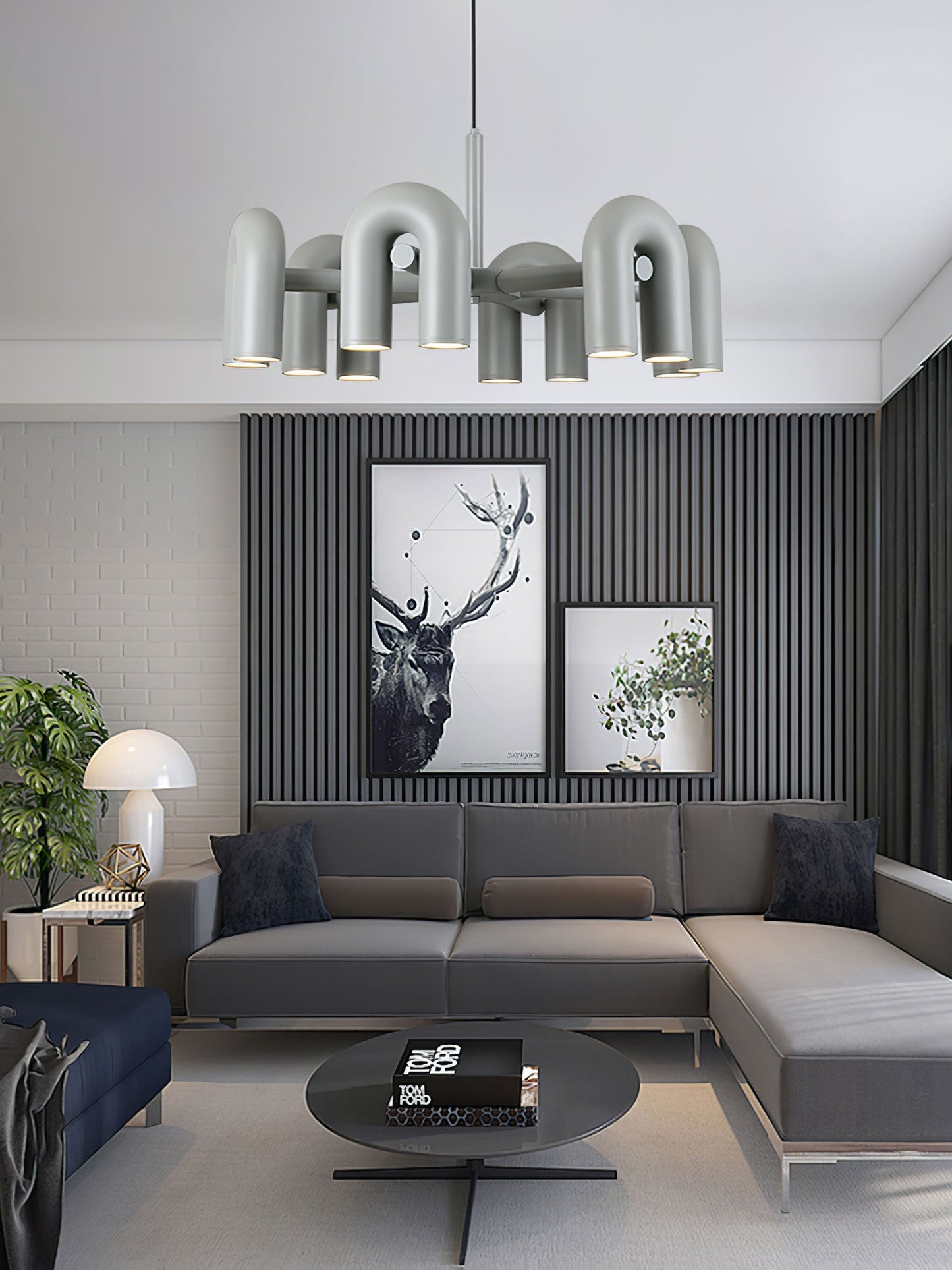 Malmo Adjustable Head LED Chandelier