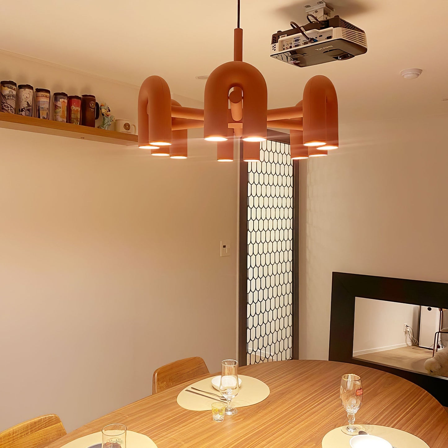 Malmo Adjustable Head LED Chandelier