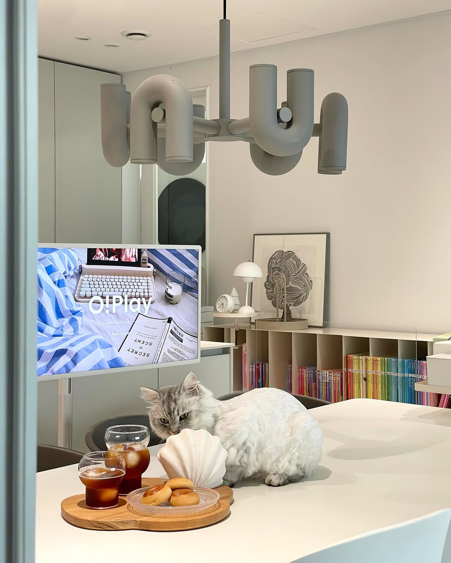 Malmo Adjustable Head LED Chandelier