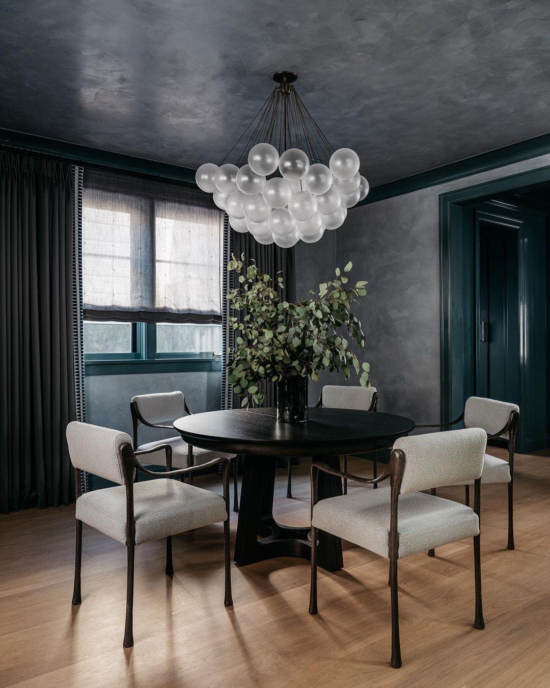 Halden Frosted Glass Bubble Chandelier