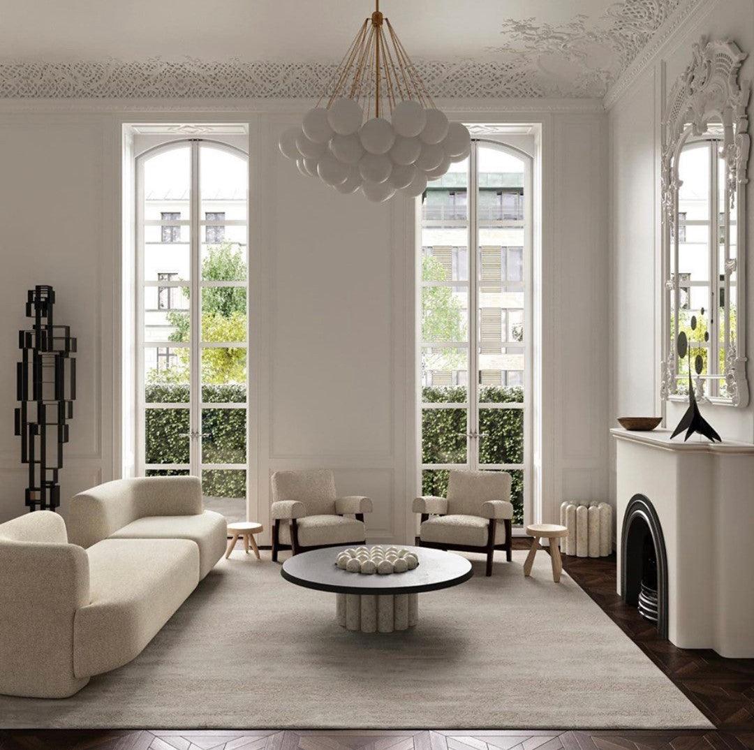 Halden Frosted Glass Bubble Chandelier
