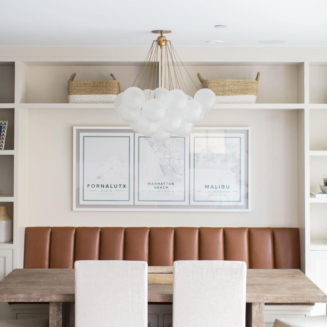 Halden Frosted Glass Bubble Chandelier