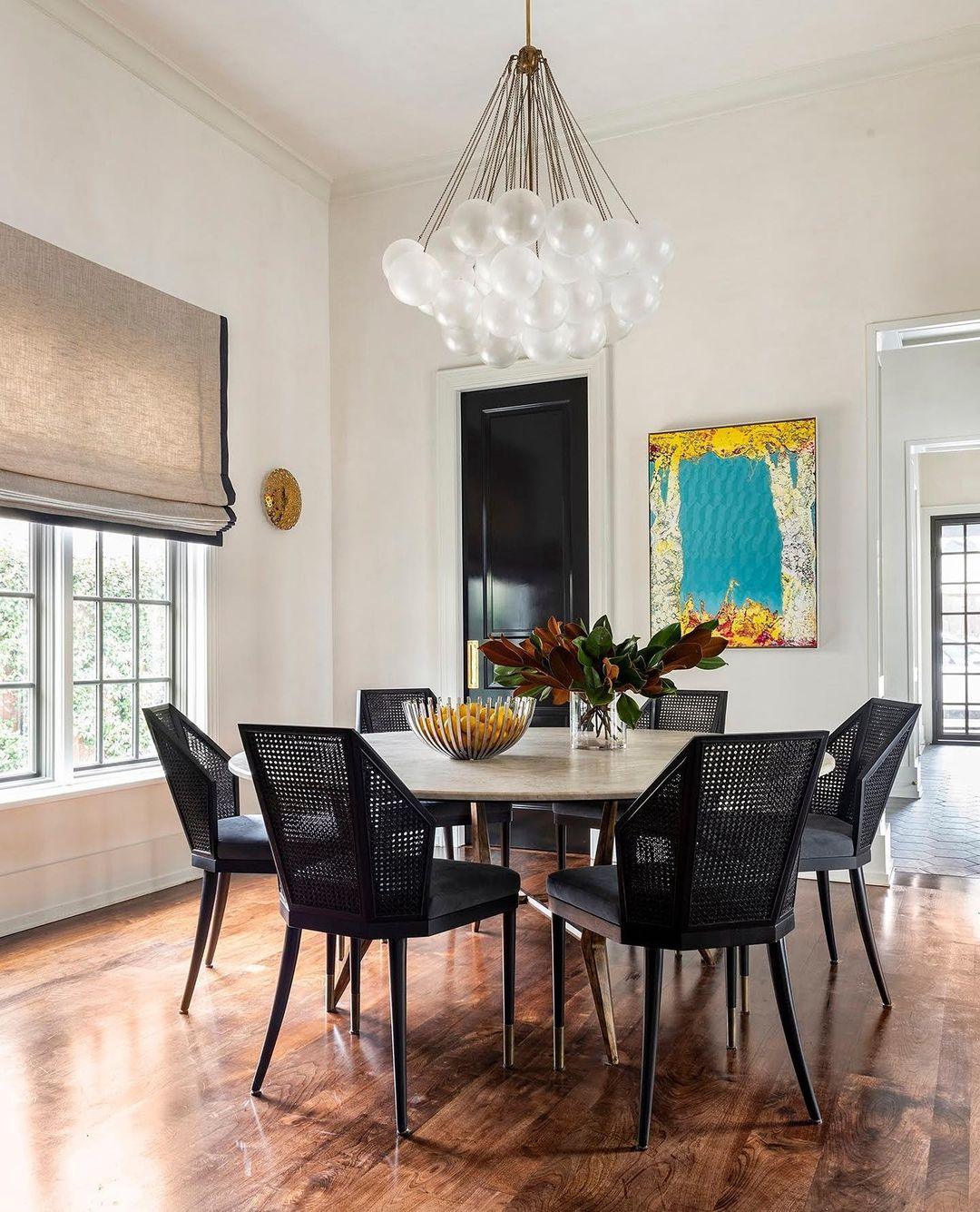 Halden Frosted Glass Bubble Chandelier