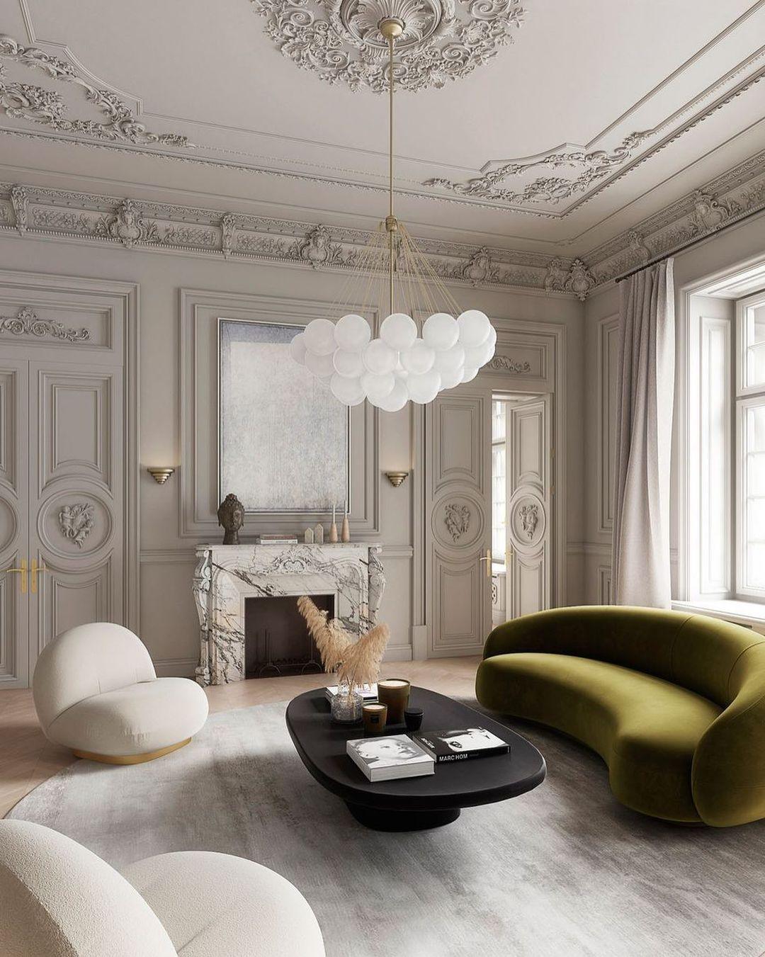 Halden Frosted Glass Bubble Chandelier