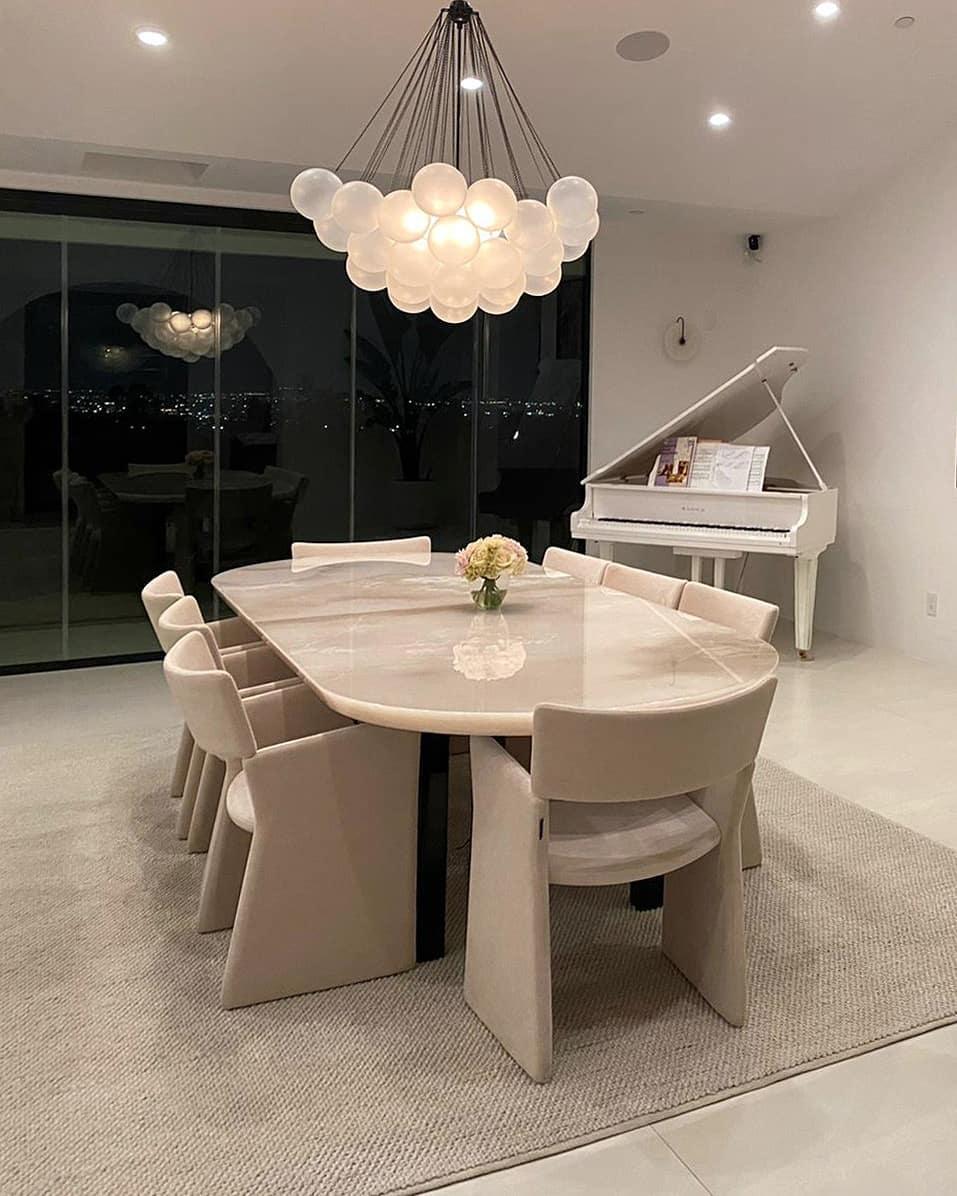 Halden Frosted Glass Bubble Chandelier