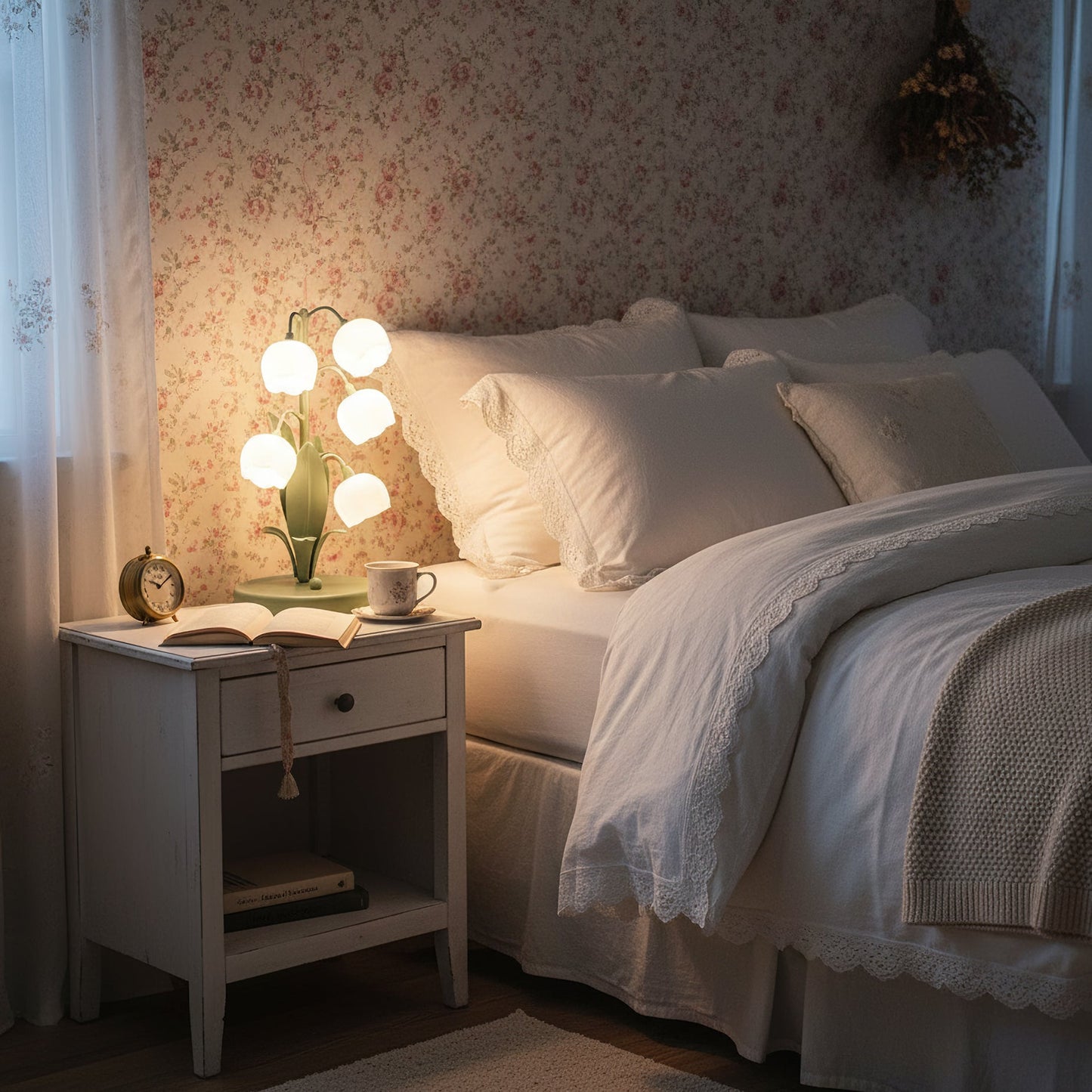 Bellflower Stem Table Lamp