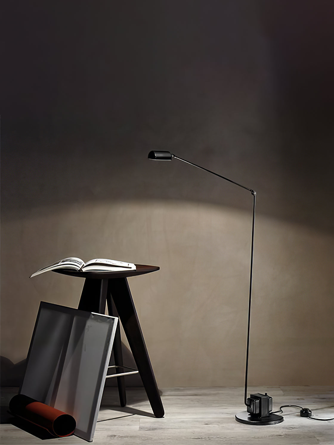 Dimmable Swivel Task Floor Lamp