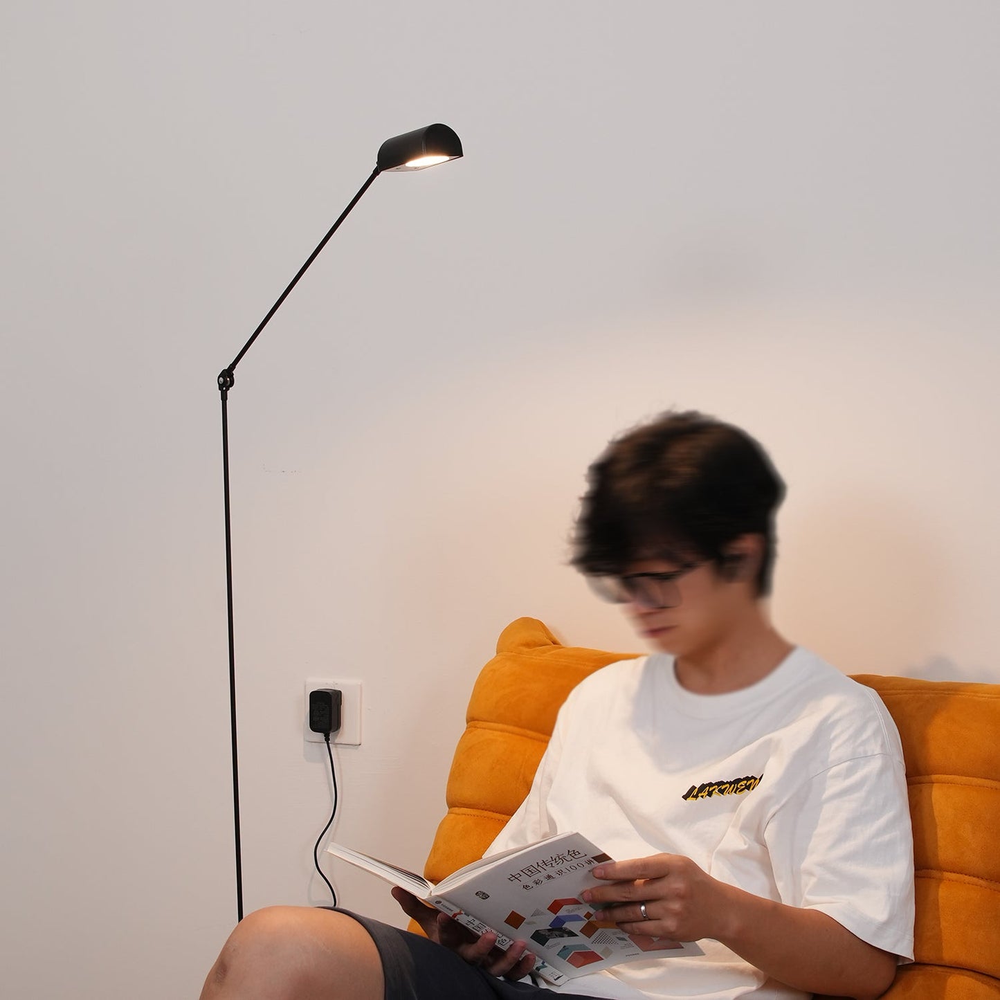 Dimmable Swivel Task Floor Lamp
