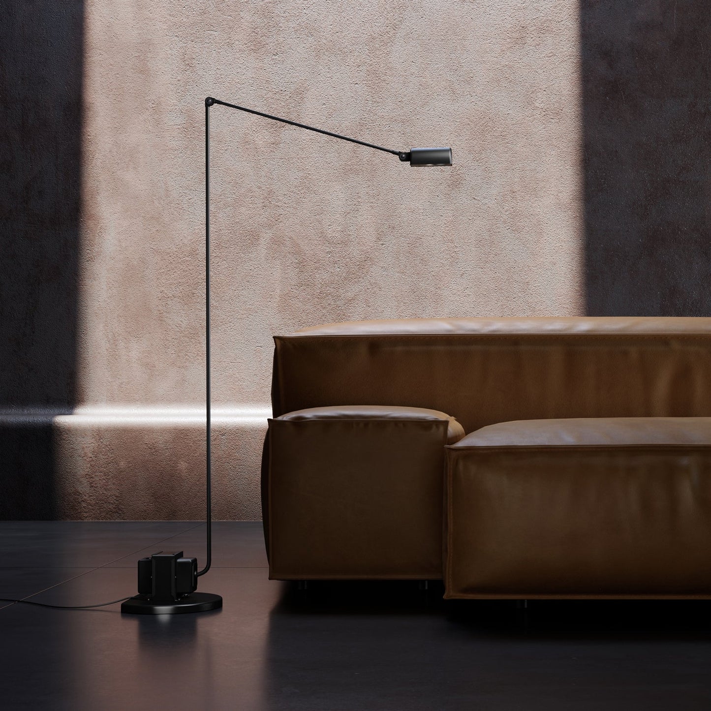Dimmable Swivel Task Floor Lamp