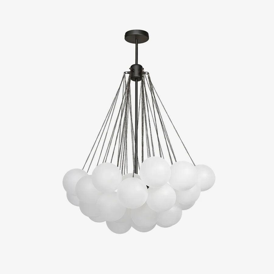 Halden Frosted Glass Bubble Chandelier