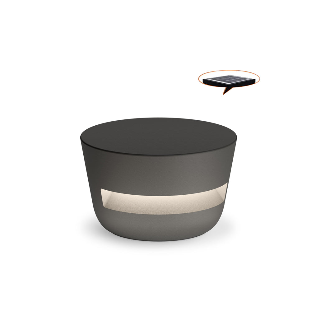 Aluminum Disc Outdoor Table Lamp