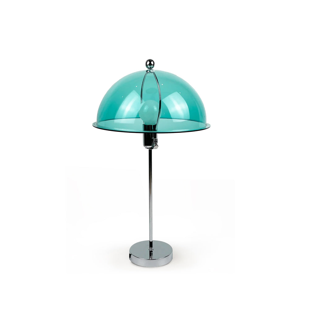 Amber Acrylic Shade Table Lamp