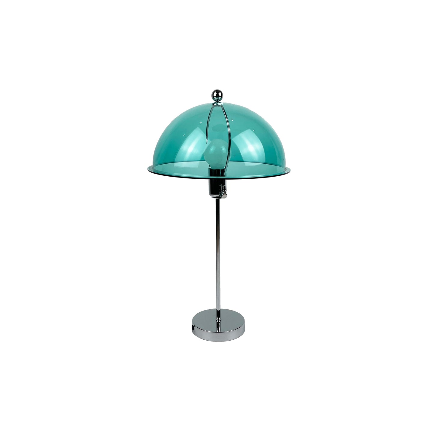 Amber Acrylic Shade Table Lamp