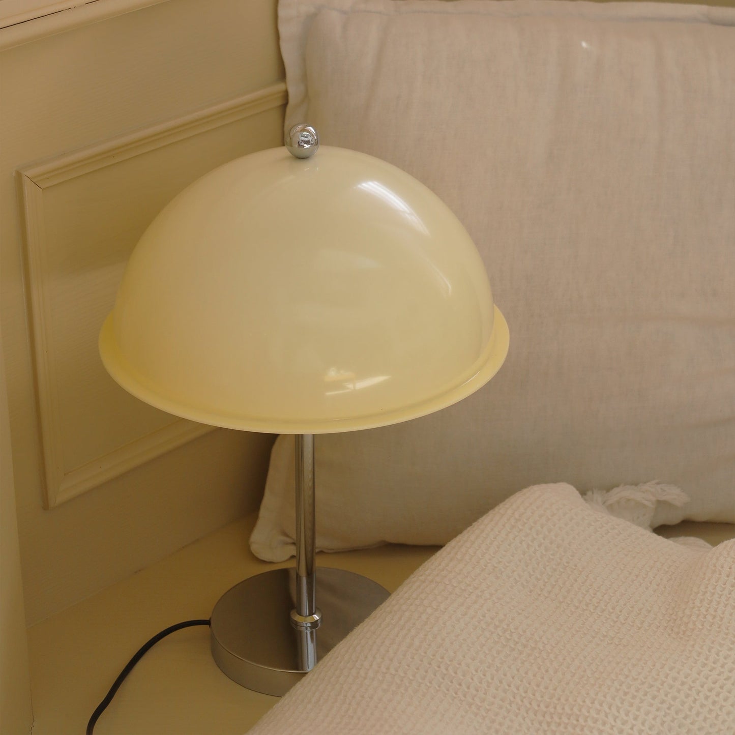 Amber Acrylic Shade Table Lamp