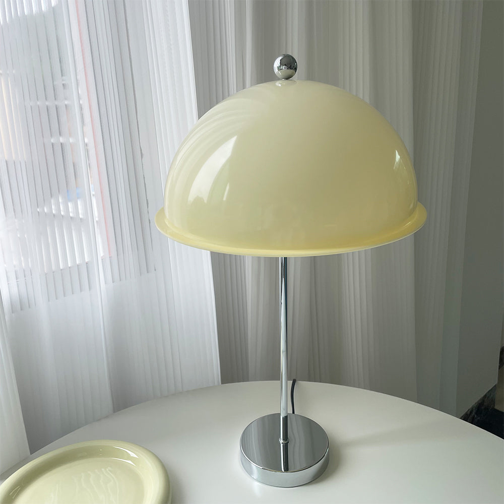 Amber Acrylic Shade Table Lamp