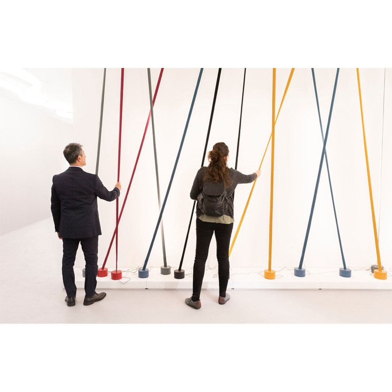 Slim Tension Pole Floor to Ceiling Lamp