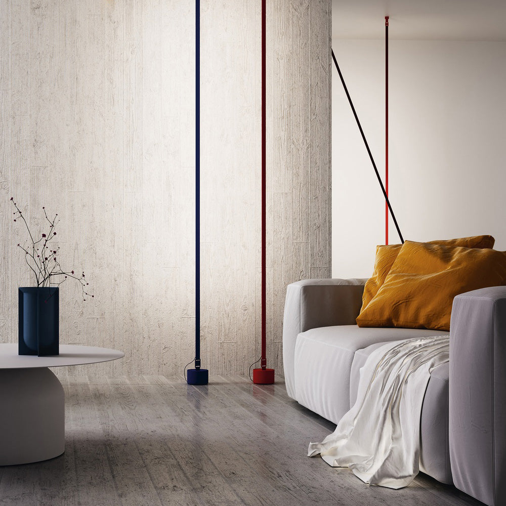 Slim Tension Pole Floor to Ceiling Lamp