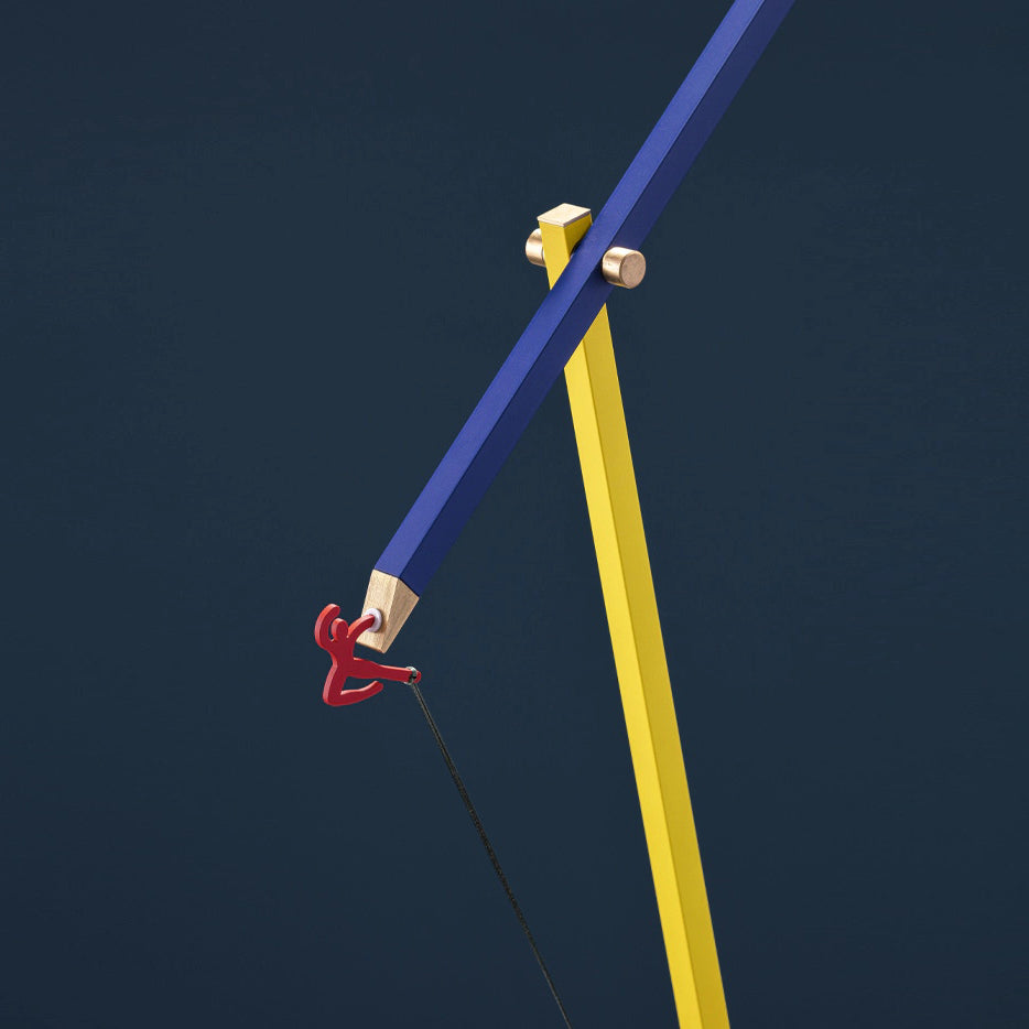 Primary Colour Adjustable Task Floor Lamp