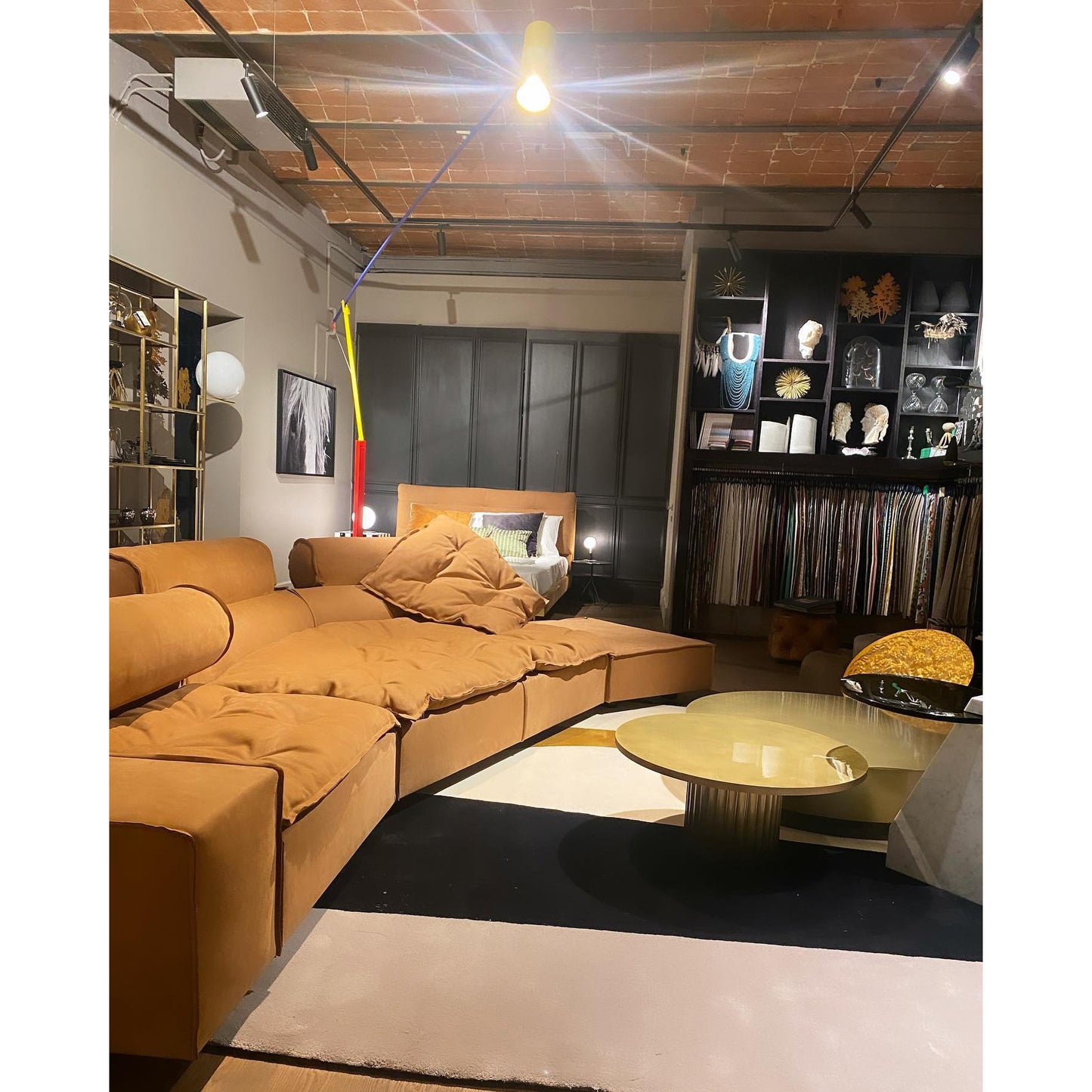 Primary Colour Adjustable Task Floor Lamp