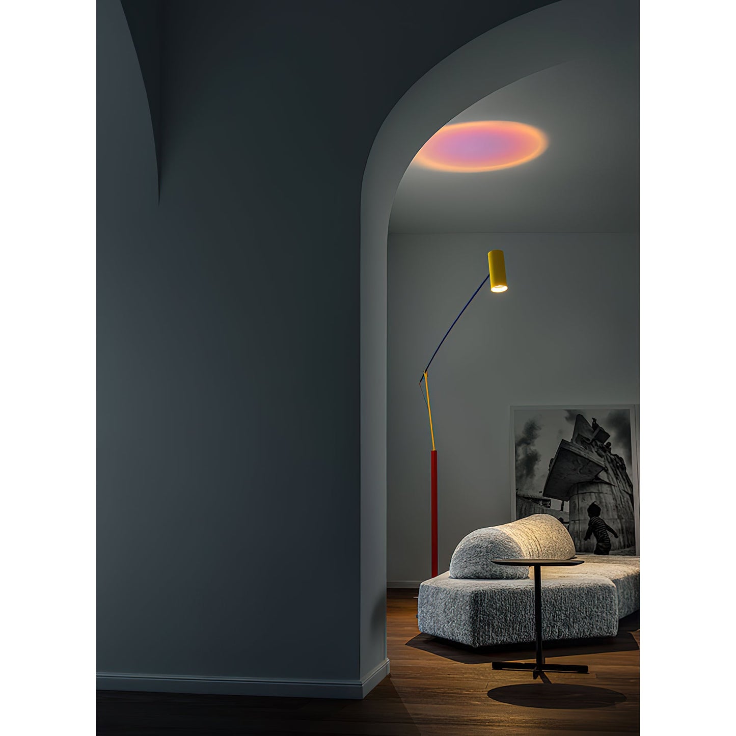 Primary Colour Adjustable Task Floor Lamp