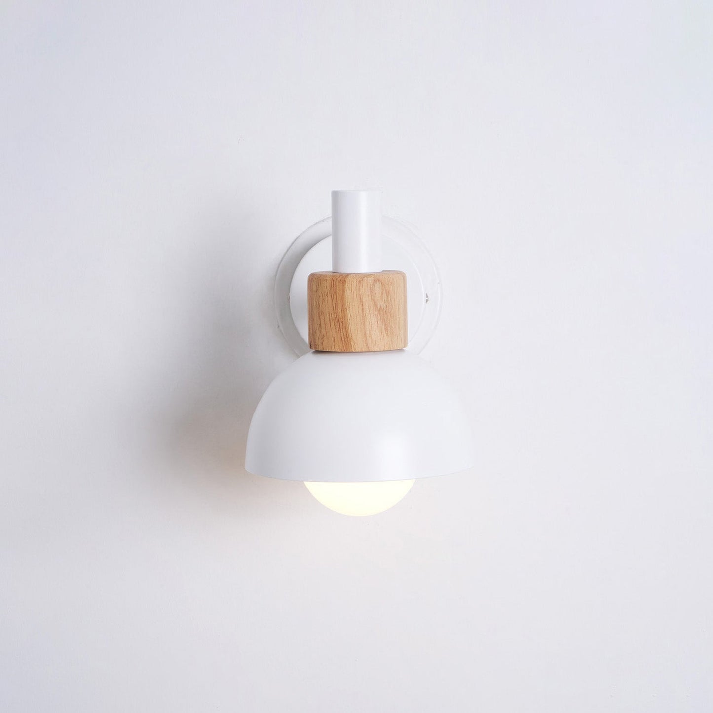 Colour Pop Wood Wall Sconce