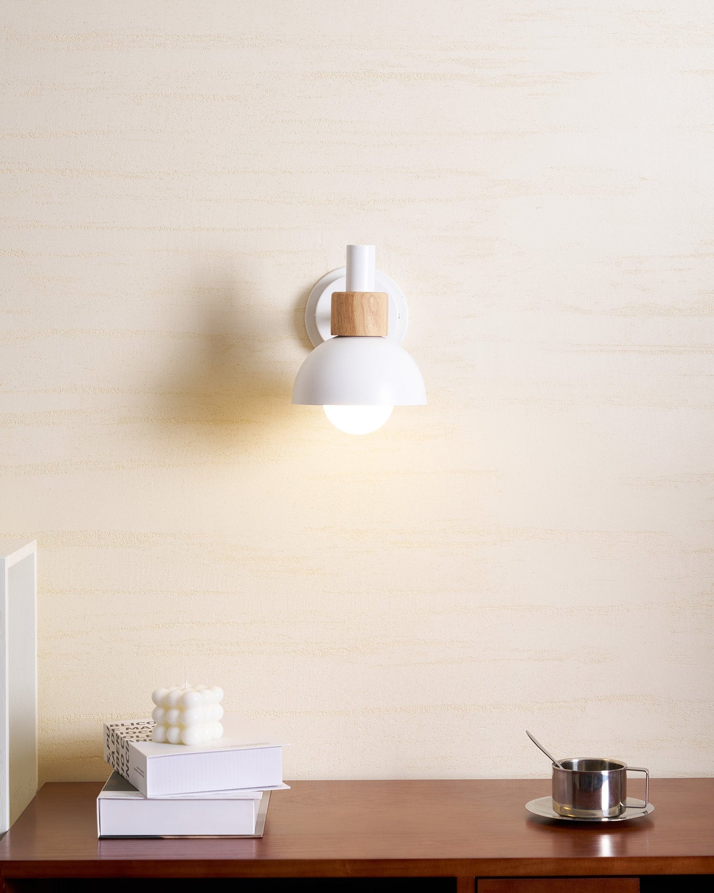 Colour Pop Wood Wall Sconce
