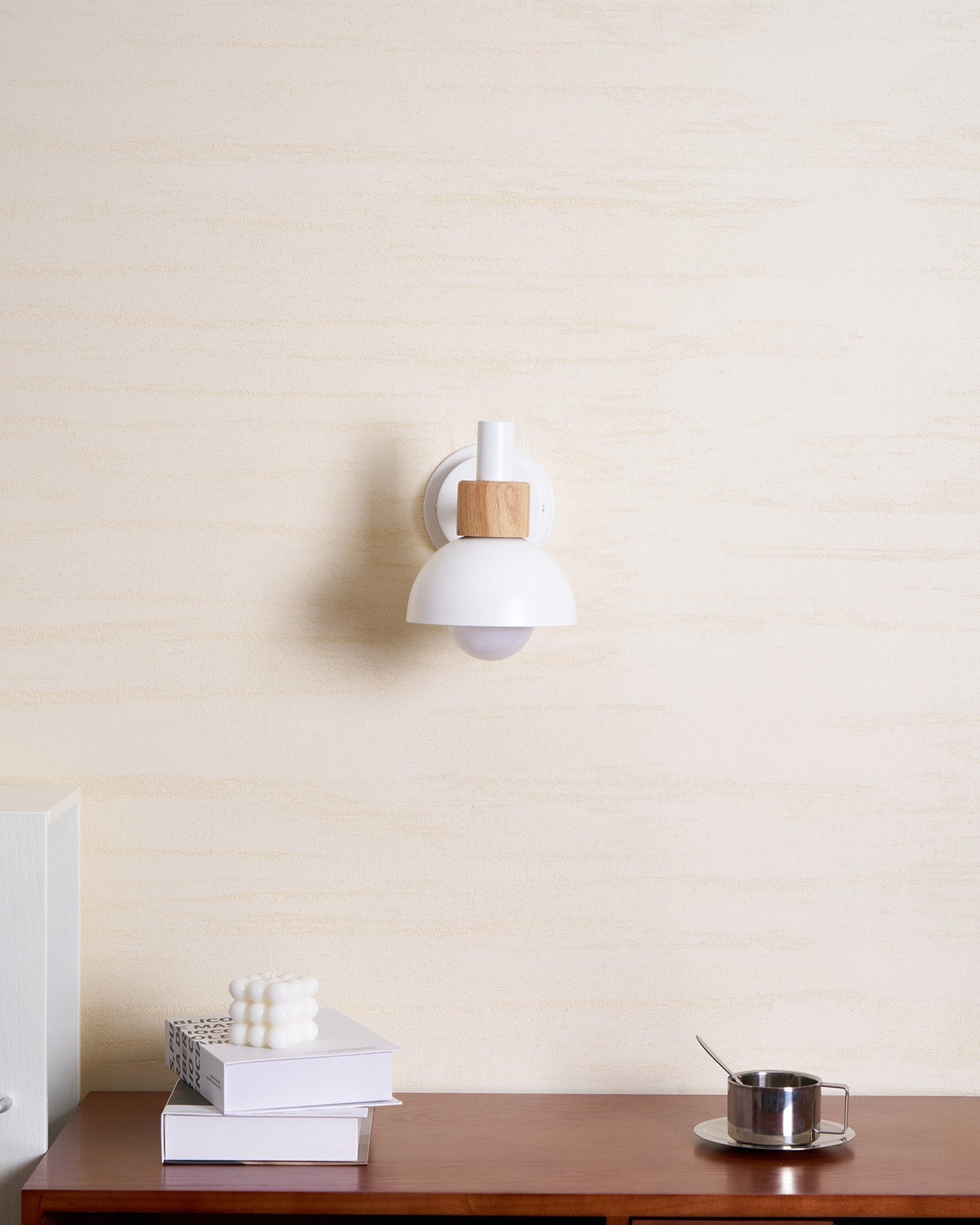 Colour Pop Wood Wall Sconce