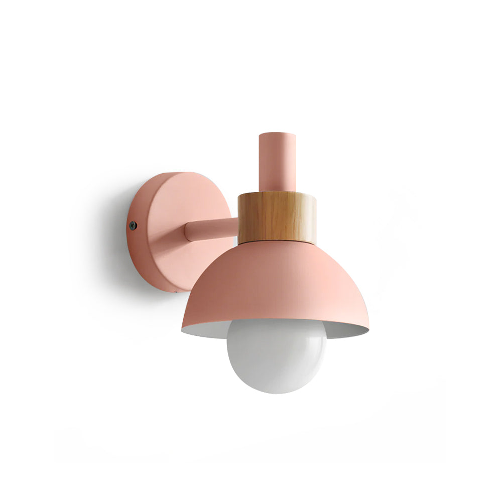 Colour Pop Wood Wall Sconce