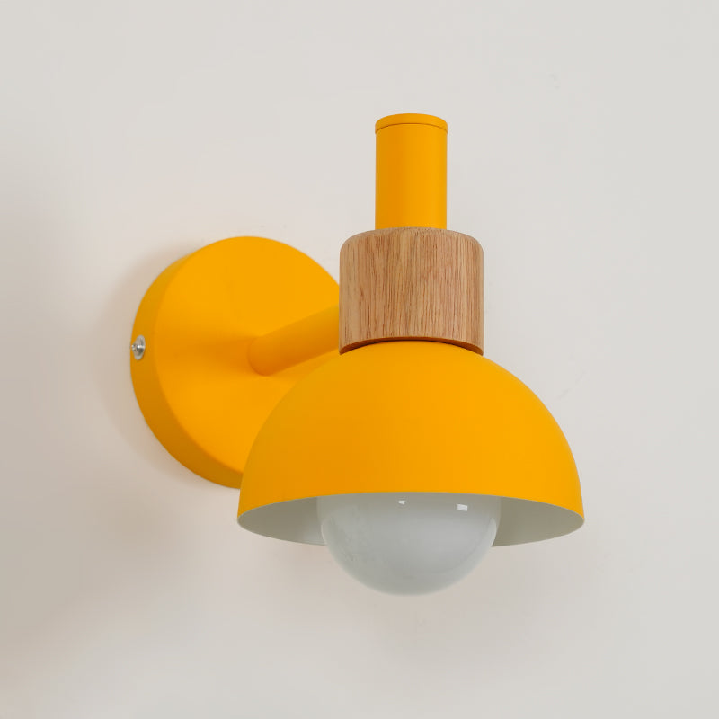 Colour Pop Wood Wall Sconce