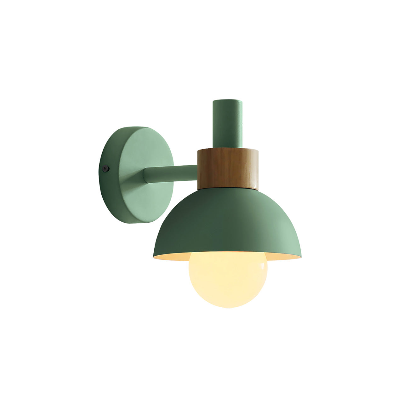 Colour Pop Wood Wall Sconce