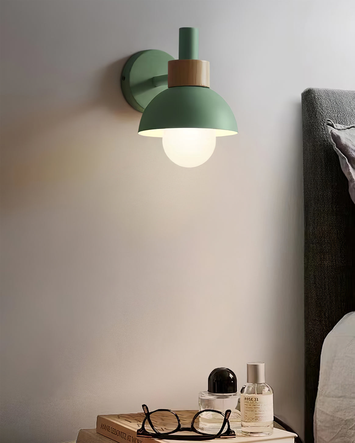 Colour Pop Wood Wall Sconce
