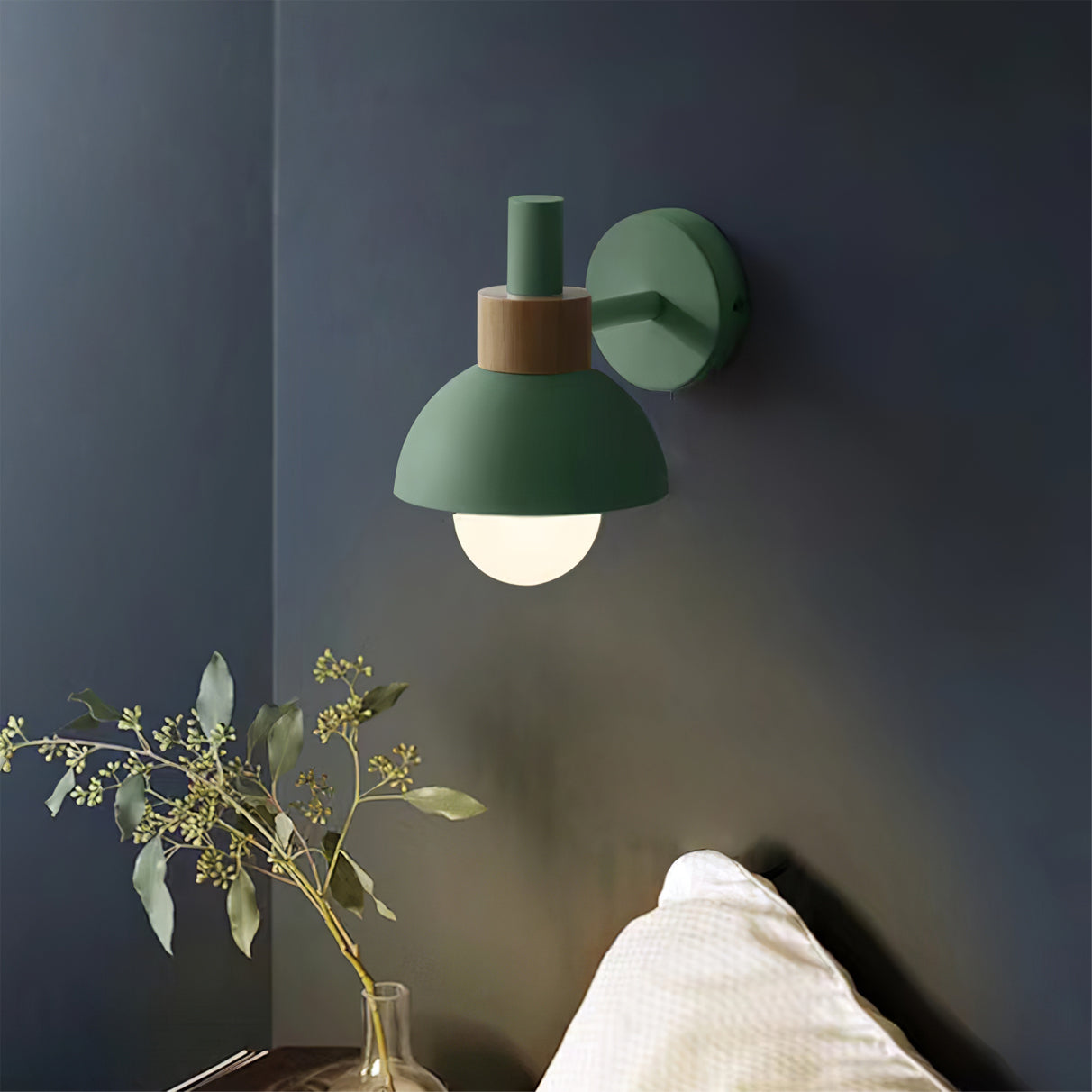 Colour Pop Wood Wall Sconce