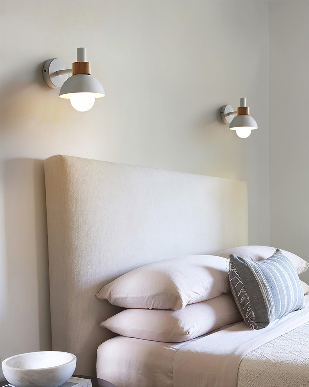 Colour Pop Wood Wall Sconce