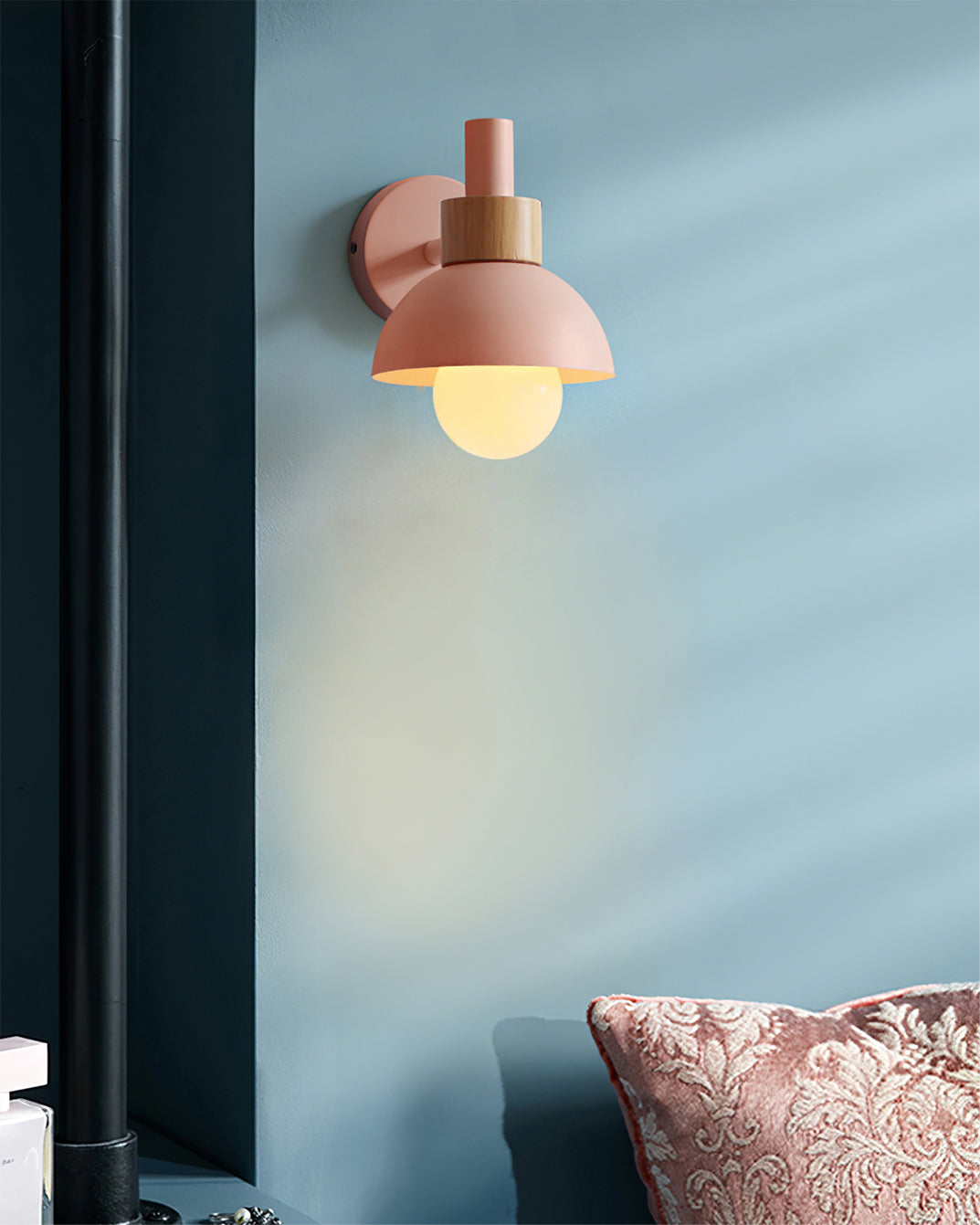Colour Pop Wood Wall Sconce
