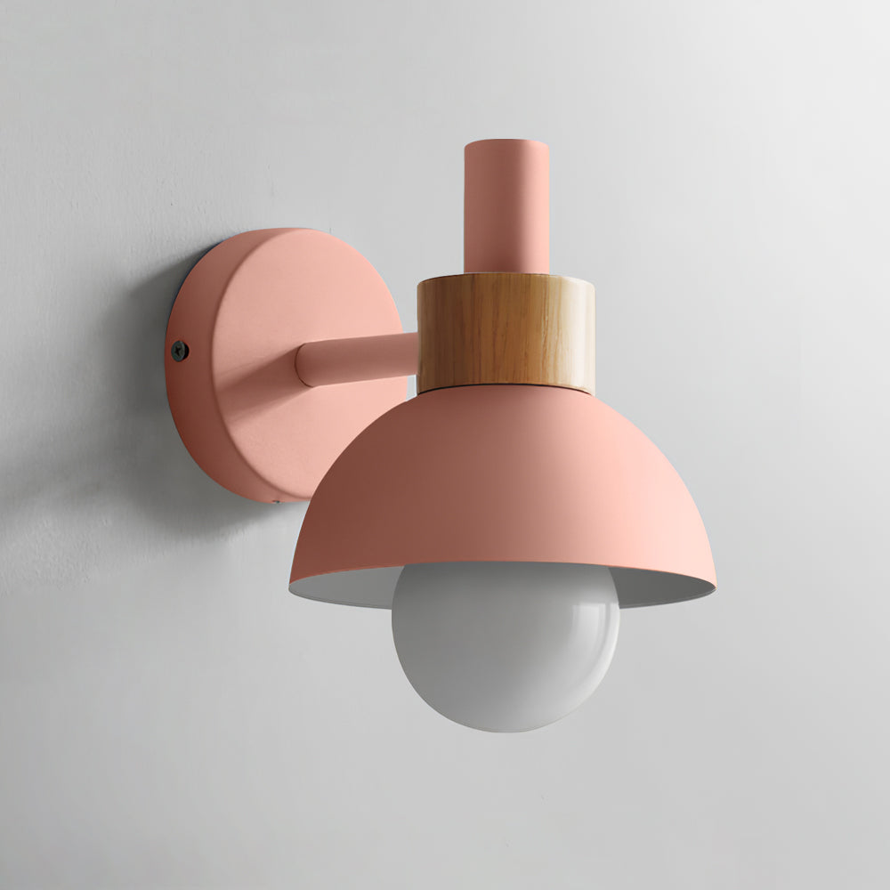 Colour Pop Wood Wall Sconce