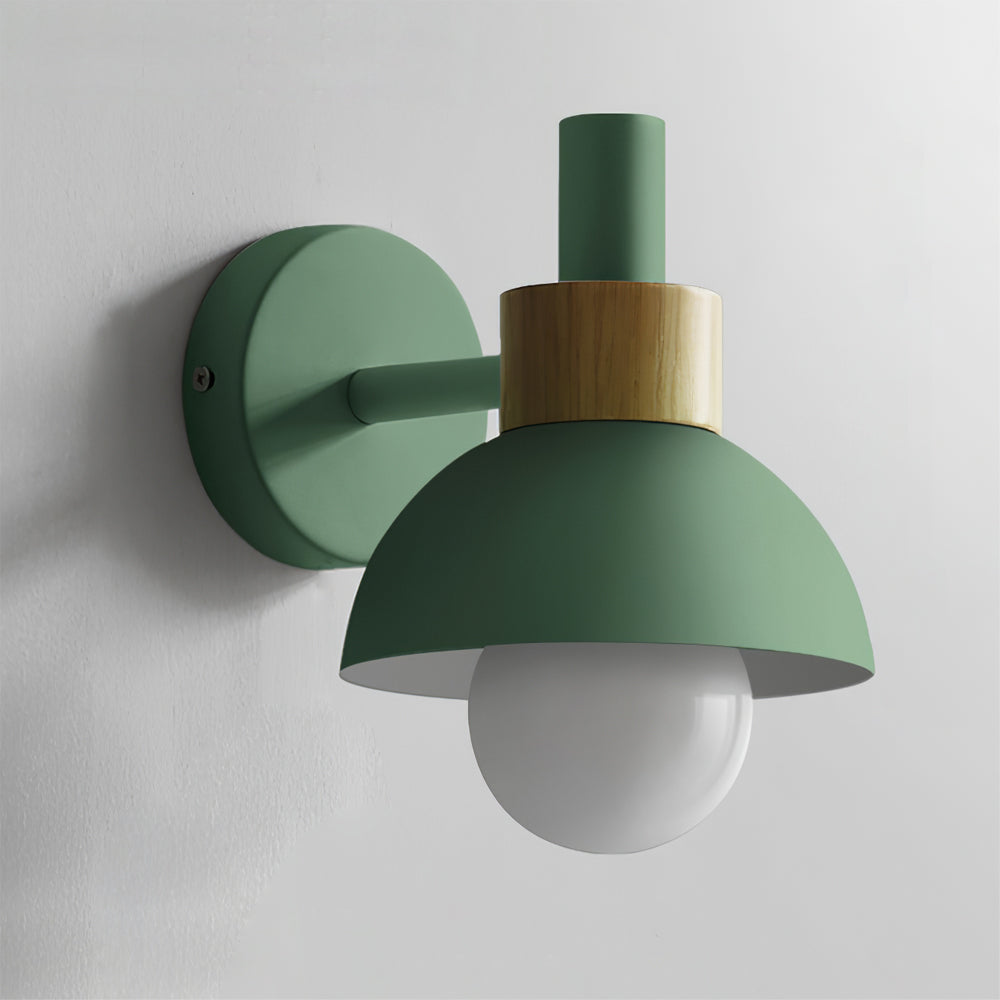 Colour Pop Wood Wall Sconce
