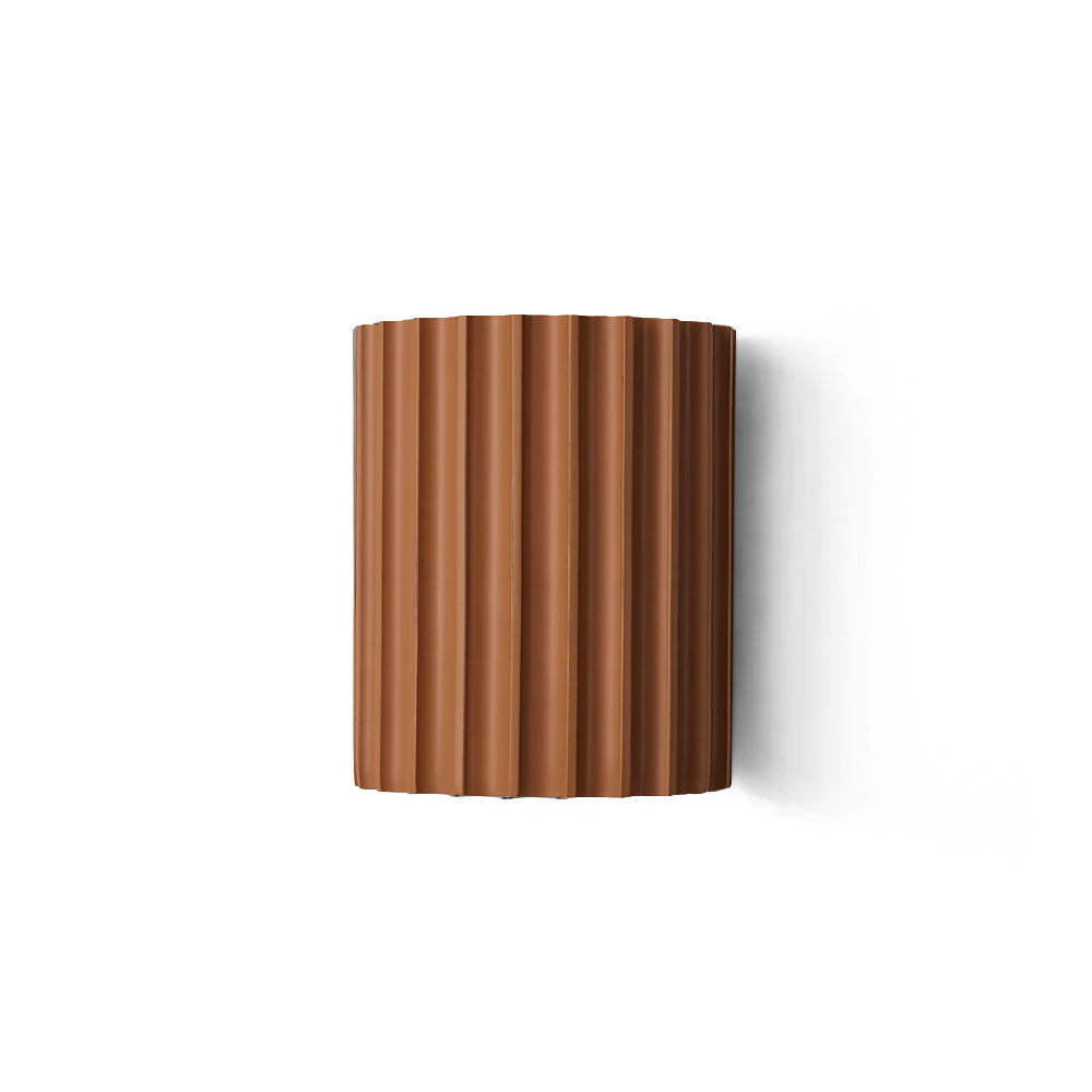 Fluted Cylinder Wall Sconce