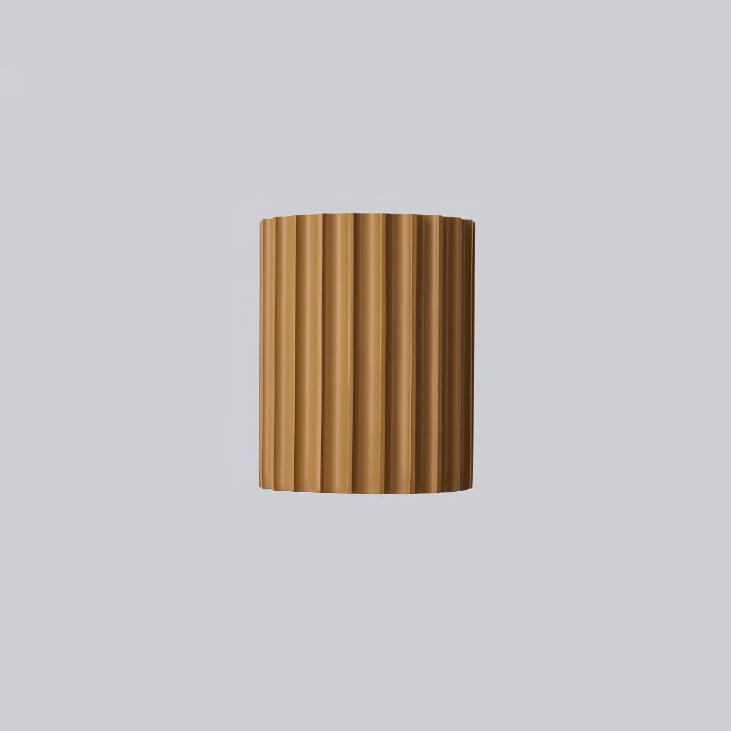 Fluted Cylinder Wall Sconce